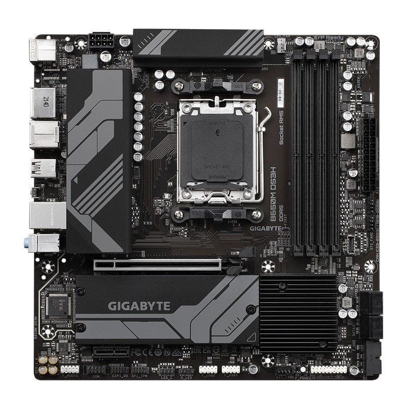 Gigabyte B650M DS3H Socket AMD AM5 128GB Micro ATX Negro - Placa base - Ítem1