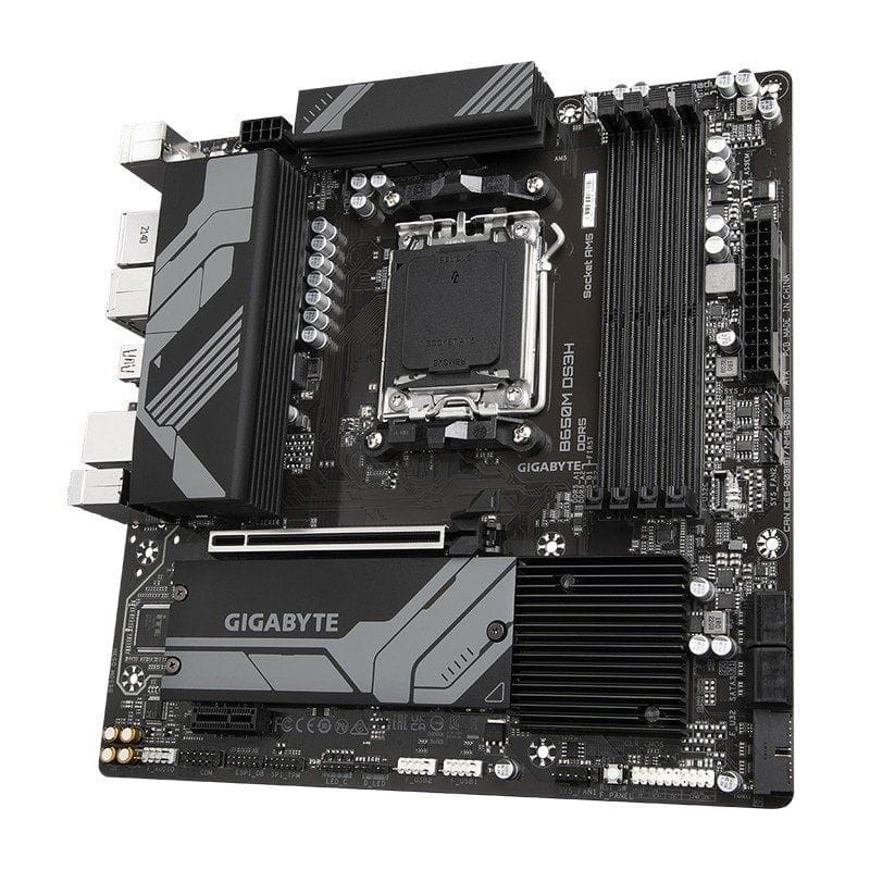 Gigabyte B650M DS3H Socket AMD AM5 128GB Micro ATX Negro - Placa base - Ítem2