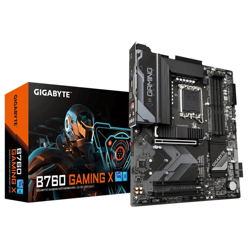 Gigabyte B760 GAMING X Intel Socket LGA 1700 128GB ATX Black - Carte mère - Ítem