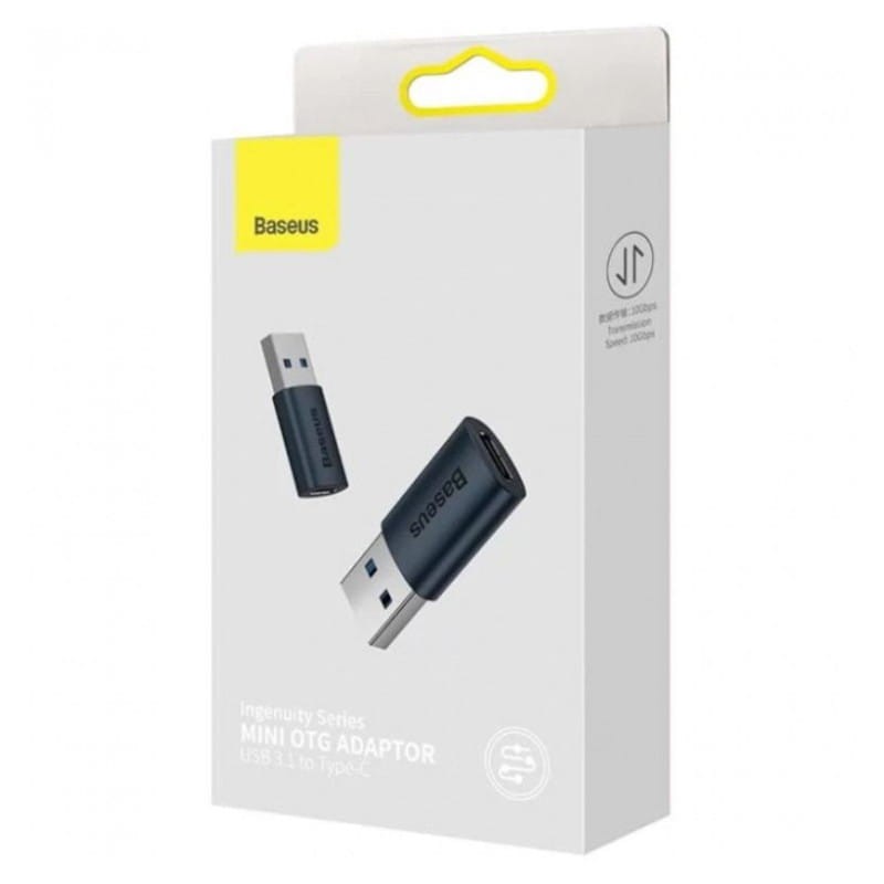 Baseus Ingenuity ZJJQ000101 USB Tipo-C Preto - Adaptador Mini OTG - Item2