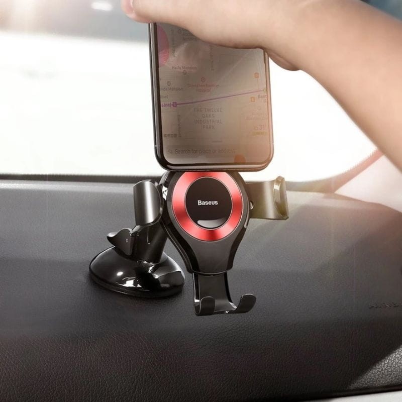 Baseus Osculum Car Phone Holder - Suporte de ventosa no vidro ou painel de instrumentos - Item5