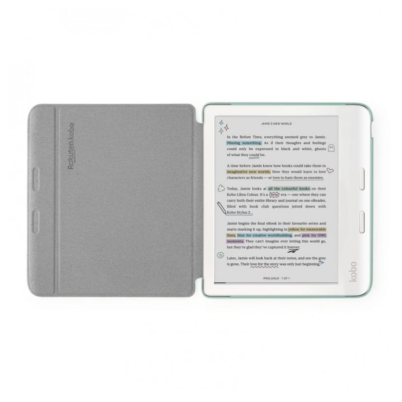 Capa para Livro Eletrónico Kobo Basic SleepCover Verde - Item2