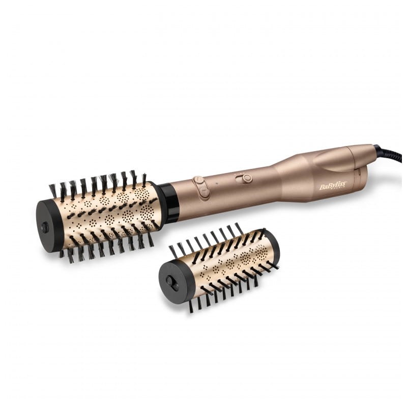 BaByliss Big Hair Dual AS952E 2 escovas 650 W Airflow 2,5 mts Ouro - Escova rotativa - Item