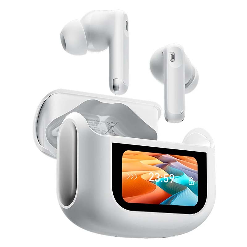 Blackview Airbuds 12 IPX7 Blanco - Auriculares Inalámbricos y Estuche con Pantalla LED - Ítem4