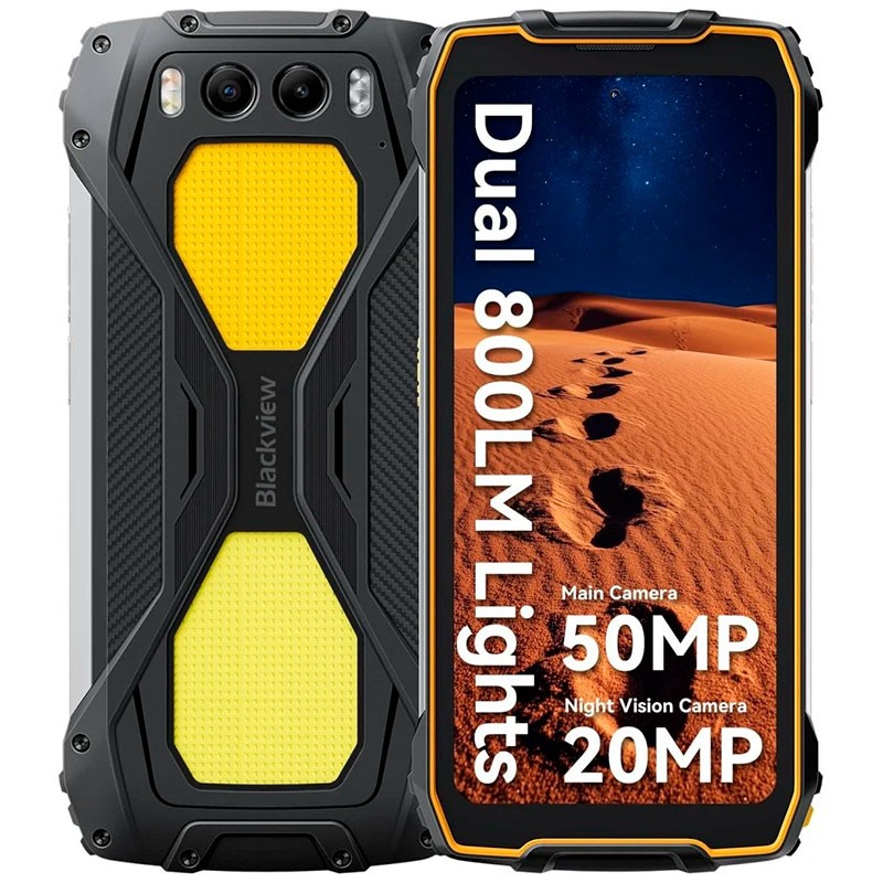 Blackview BV7300 6GB/256GB Naranja - Teléfono Móvil Rugged - Ítem