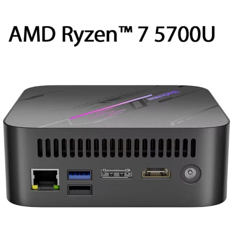 Blackview MP100 AMD Ryzen 7 5700U/16GB2/512GB SSD/W11 Preto - Mini PC Gaming - Item2