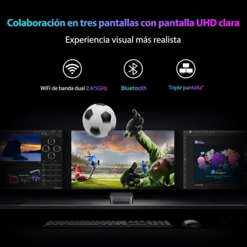 Blackview MP80 Intel N5095/16GB/512GB/W11 Home Azul - Ítem7