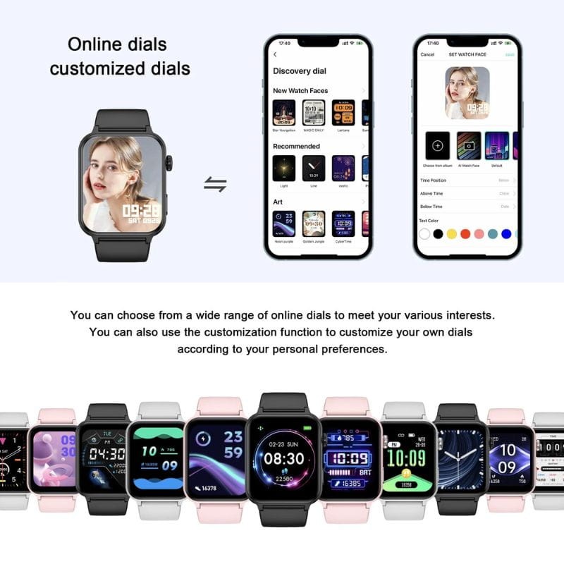 Blackview R30 Pro Rosa - Reloj Inteligente - Ítem10