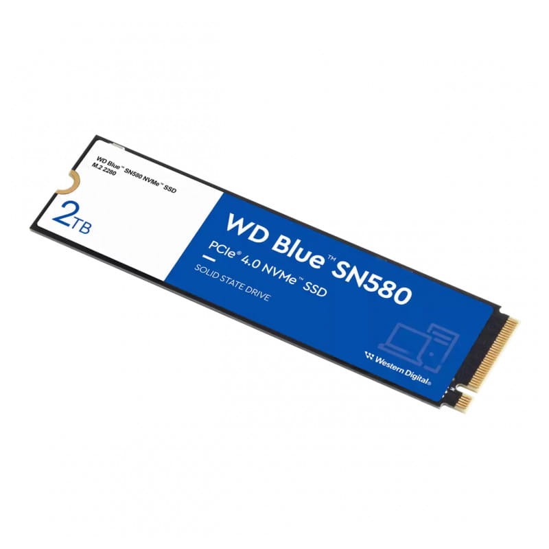 Western Digital Blue SN580 M2.2 2 TB PCIe 4.0 NVMe - Disco duro SSD - Ítem1