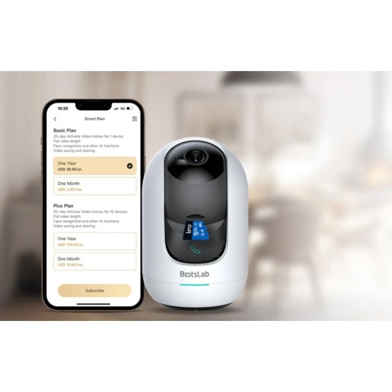 Botslab 2 Pro C221 5MP WiFI 5G Night Vision - Caméra de surveillance - Ítem6