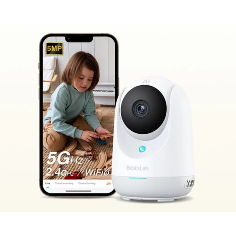 Botslab 2C Pro C222 5MP WiFi Vision nocturne infrarouge et couleur - Caméra de surveillance - Ítem6