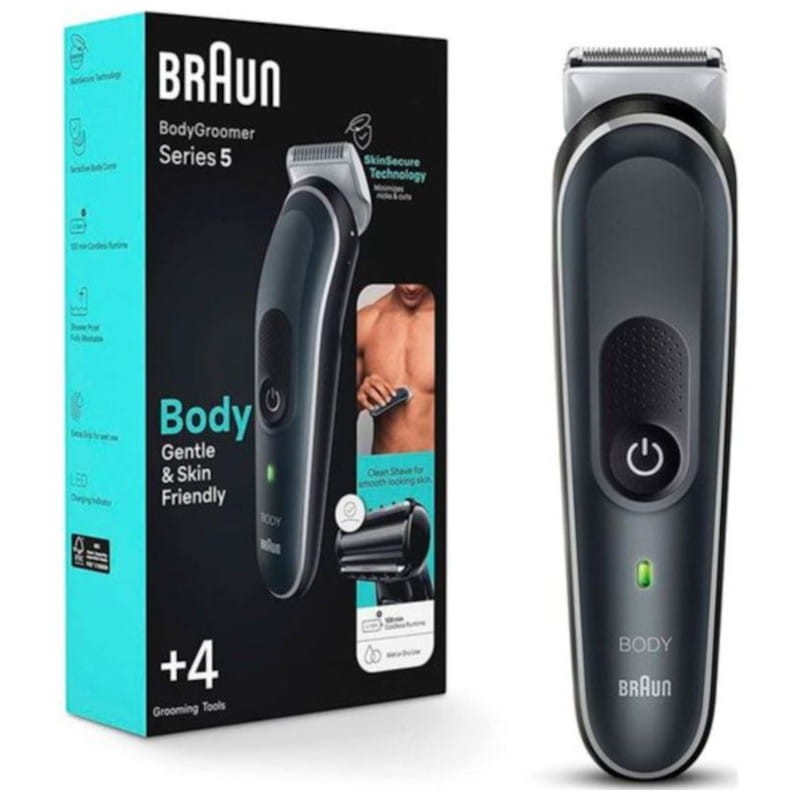 Braun BodyGroomer BG5360 - Gris - Batería De Litio Recargable