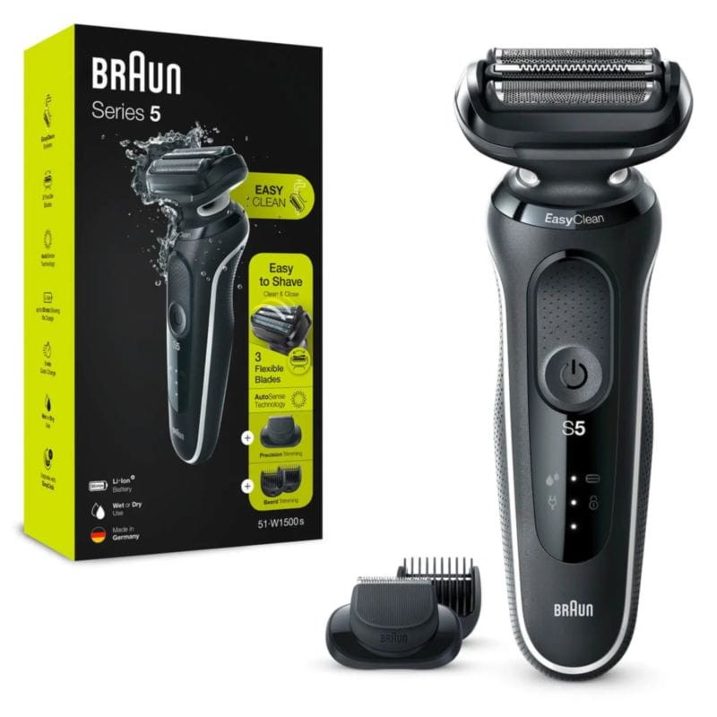 Braun Series 5 51-W1500s Preto - Máquina de barbear - Item