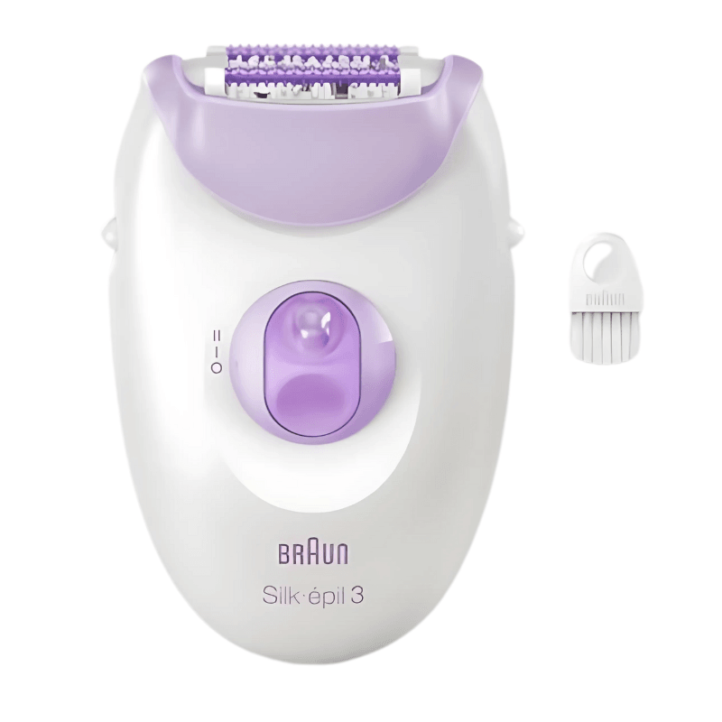 Braun Silk-épil 3 3-000 Púrpura/Blanco - Depiladora - Ítem