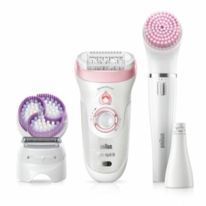 Braun Silk-épil 9 81683683 Branco/Rosa - Depiladora