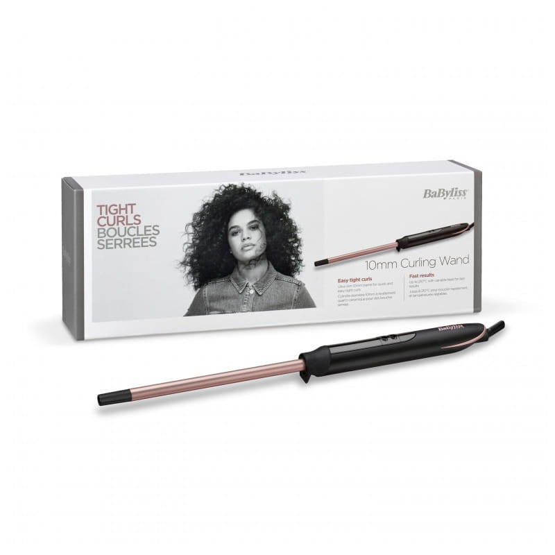 BaByliss Tight Curl Wand C449E 10 mm Extra-Longo 210 °C Preto / Cobre - Ferro de frisar - Item7