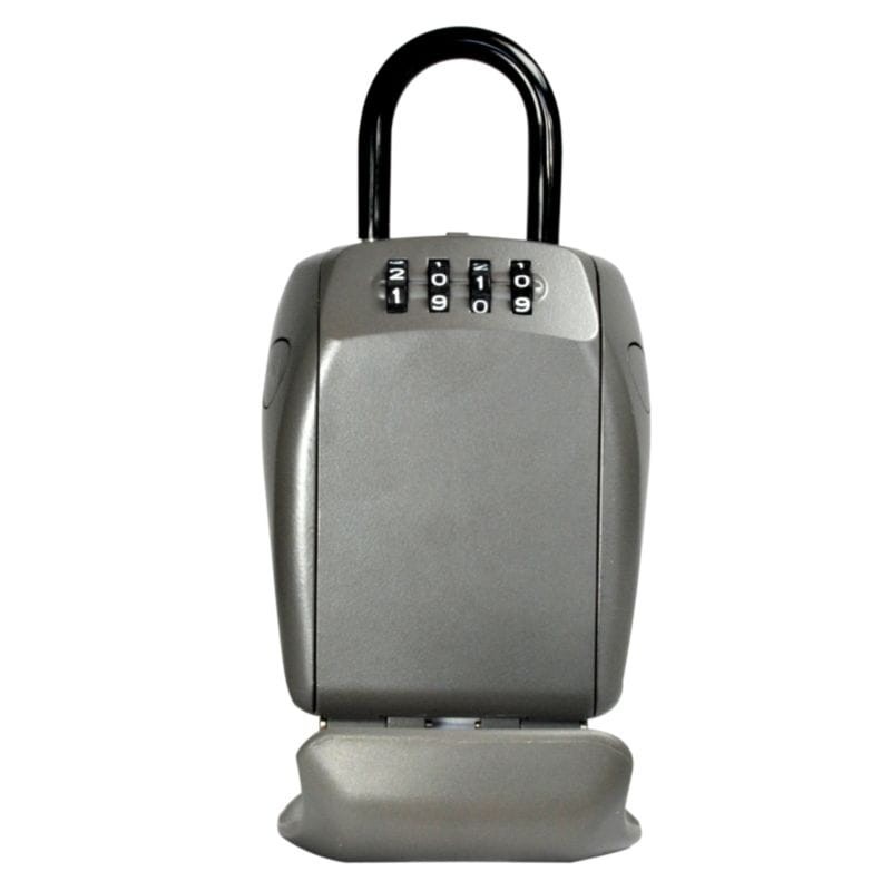 Master Lock 5414EURD Quatro dígitos Cinzento - Cofre de segurança - Item1