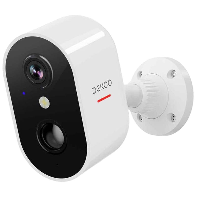 Câmara de segurança IP DEKCO DC6L FullHD IP66 Holofote Branco - Item