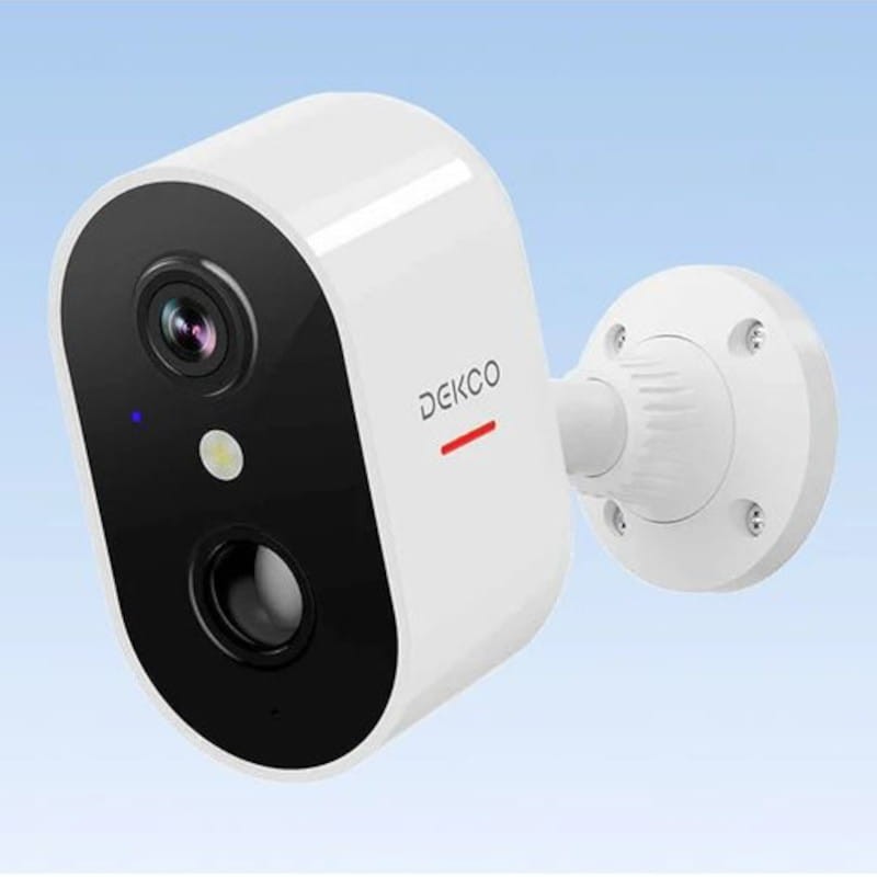 Câmara de segurança IP DEKCO DC6L FullHD IP66 Holofote Branco - Item2