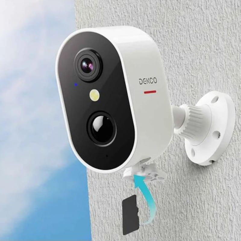 Cámara de seguridad IP DEKCO DC6L FullHD IP66 Foco Blanco - Ítem3