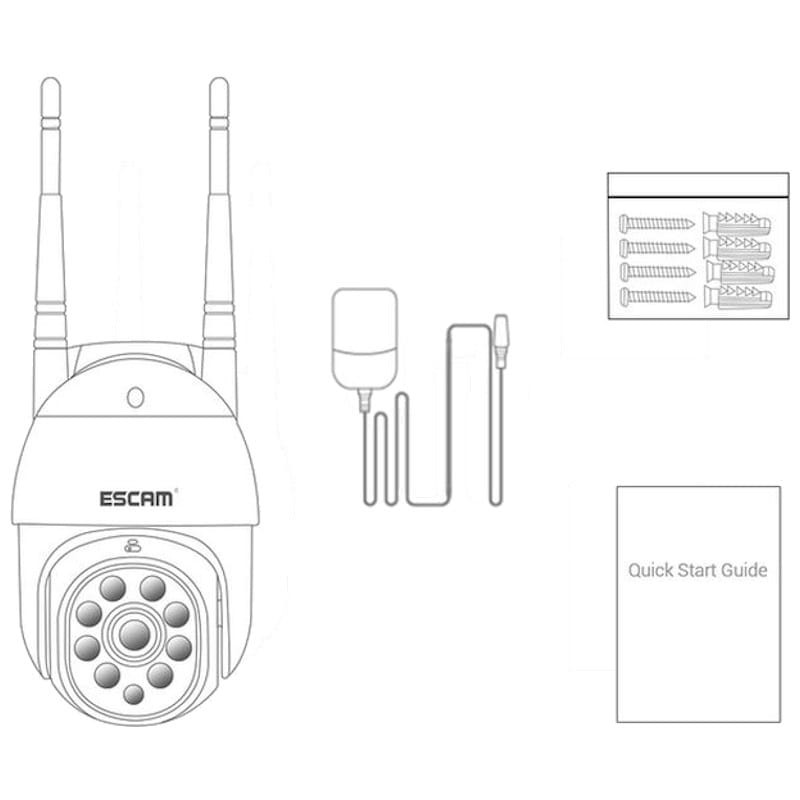 Cámara de seguridad Escam PT207 - Ítem6