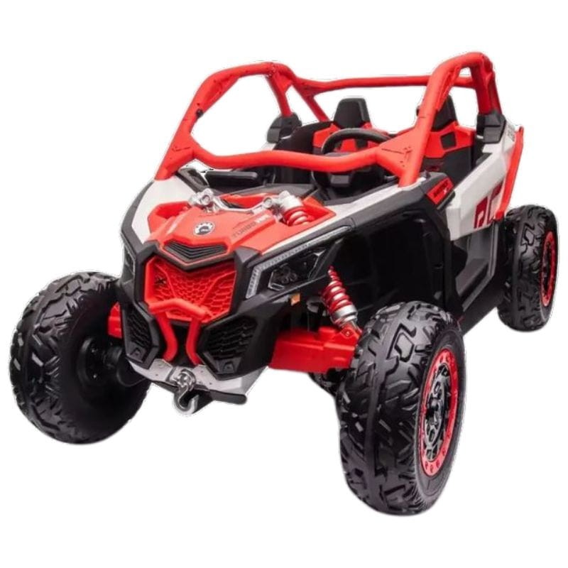 Can AM Maverick UTV Buggy XXL 24V Pantalla MP4 Rojo - Coche eléctrico para niños - Ítem