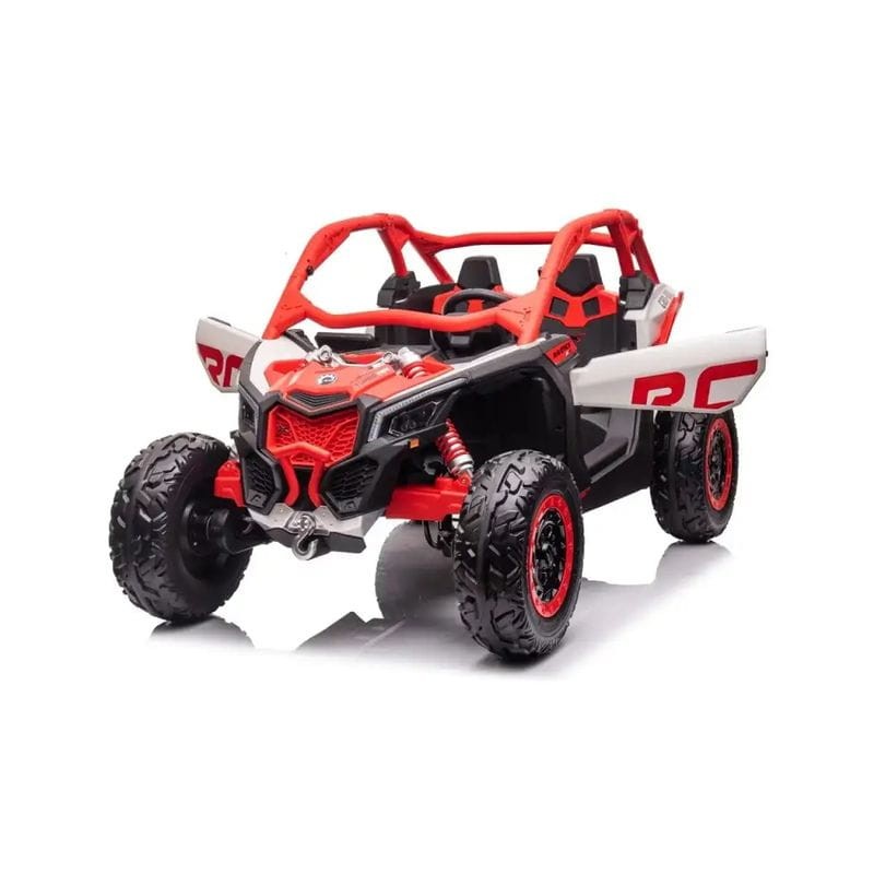 Can AM Maverick UTV Buggy XXL 24V Pantalla MP4 Rojo - Coche eléctrico para niños - Ítem1