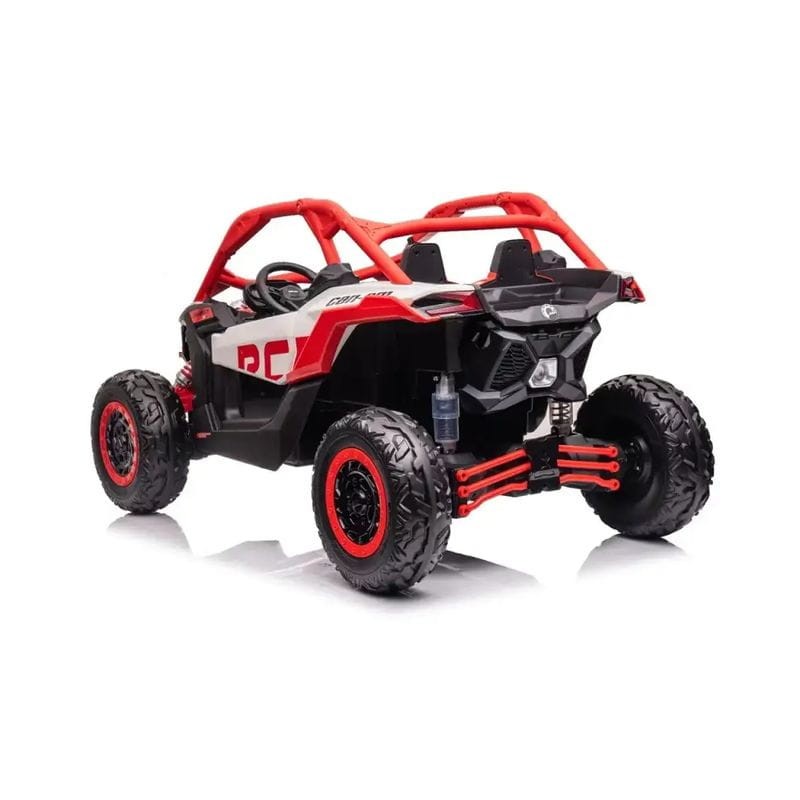 Can AM Maverick UTV Buggy XXL 24V Pantalla MP4 Rojo - Coche eléctrico para niños - Ítem4