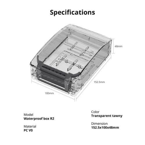 Caixa Impermeável Sonoff R2 IP66 Branca - Item6