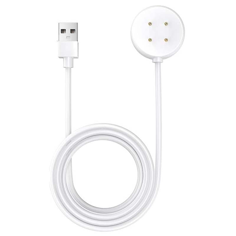 Carregador para Google Pixel Watch 3 / Pixel Watch 2 / Fitbit Versa 4 / Versa 3 Branco USB-A Compatível - Item