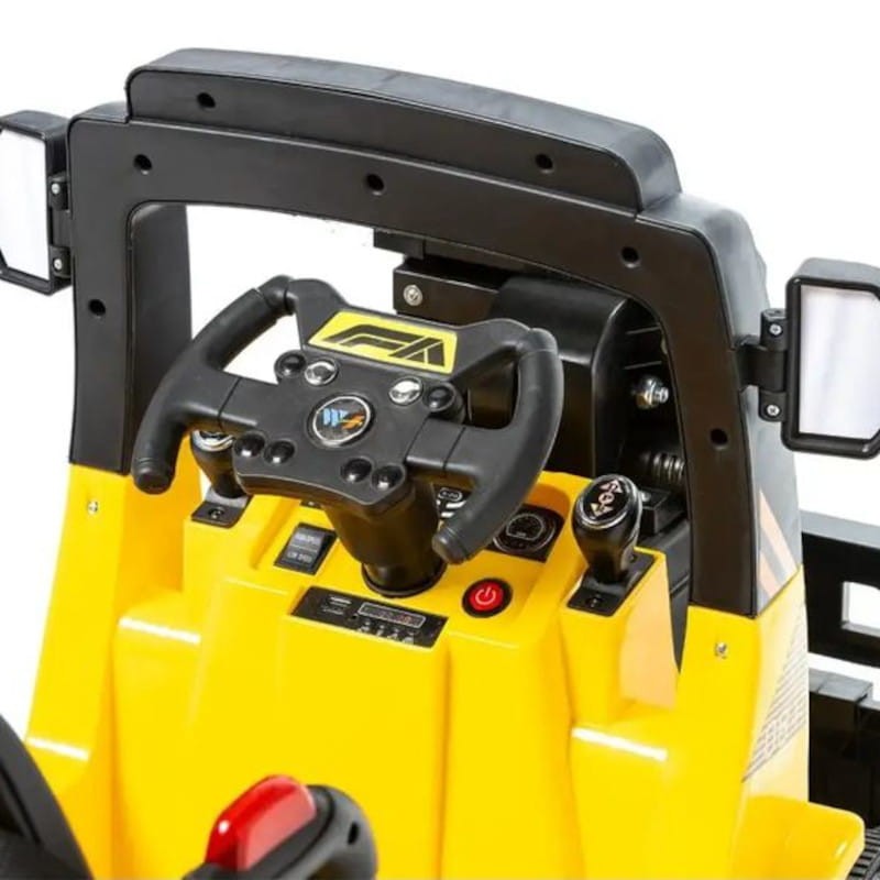 Empilhador de Elevador 12v Amarelo - Carro Elétrico para Crianças - Item10