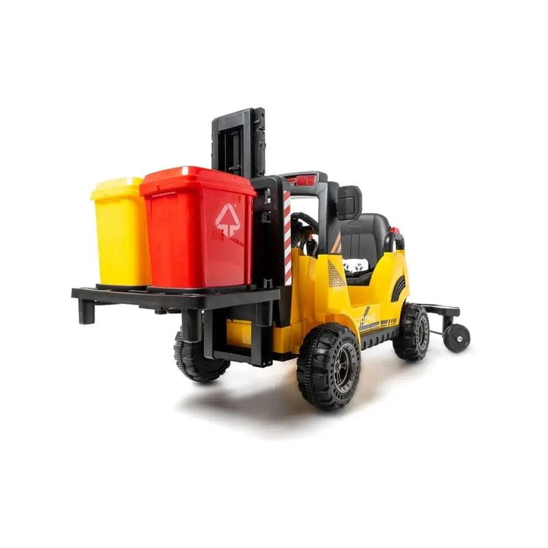 Empilhador de Elevador 12v Amarelo - Carro Elétrico para Crianças - Item5