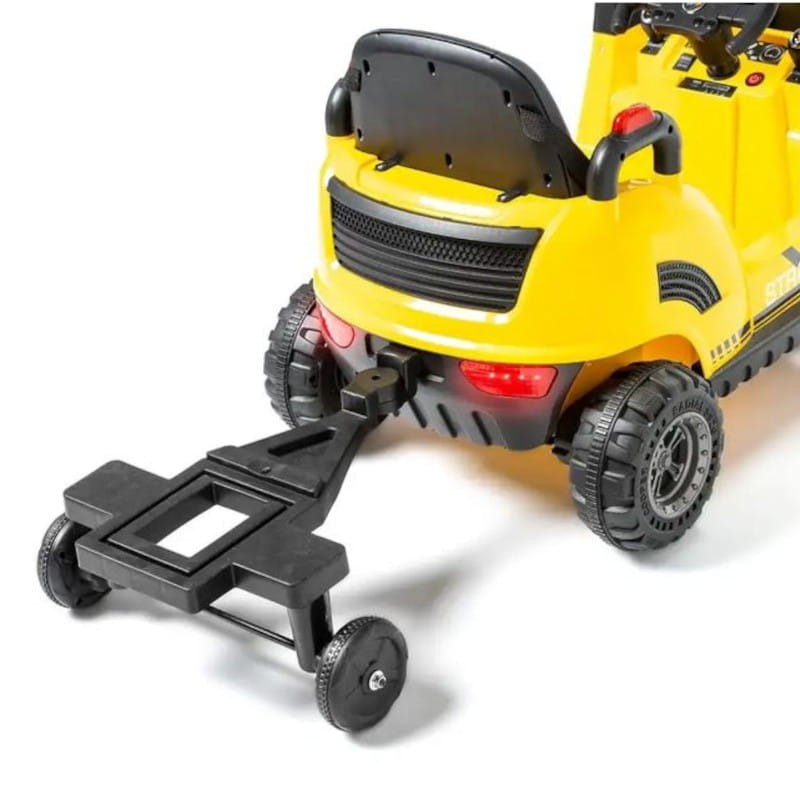 Empilhador de Elevador 12v Amarelo - Carro Elétrico para Crianças - Item6