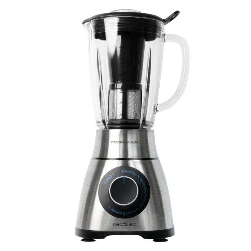 Cecotec Power Black Titanium 1300 Perfectmix 1300W 1,8L Negro, Titanio - Batidora de vaso - Ítem