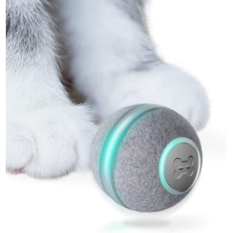 Cheerble M1 Bola interactiva Cinzento para gatos - Brinquedo para animais de estimação - Item3