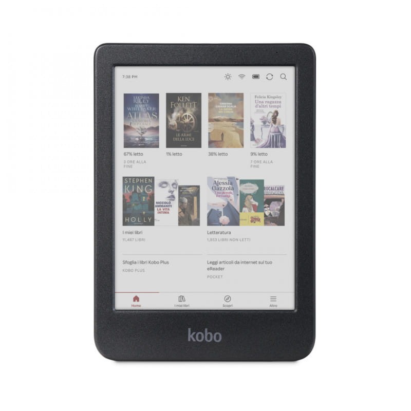  Kobo Clara Colour 16 GB Wifi Preto - Leitor de livros electrónicos - Item