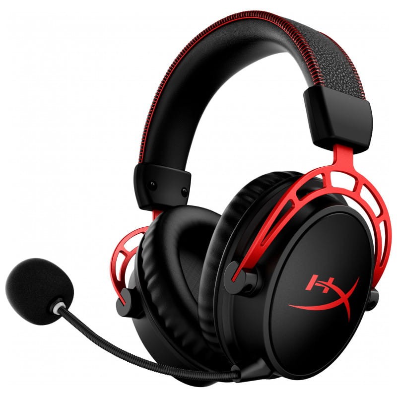 HyperX Cloud Alpha Preto e Vermelho - Headset para jogos sem fio - Item