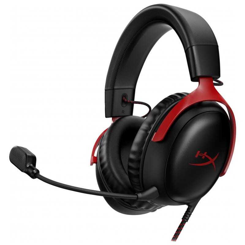 HyperX Cloud III Negro y rojo - Auriculares gaming - Ítem