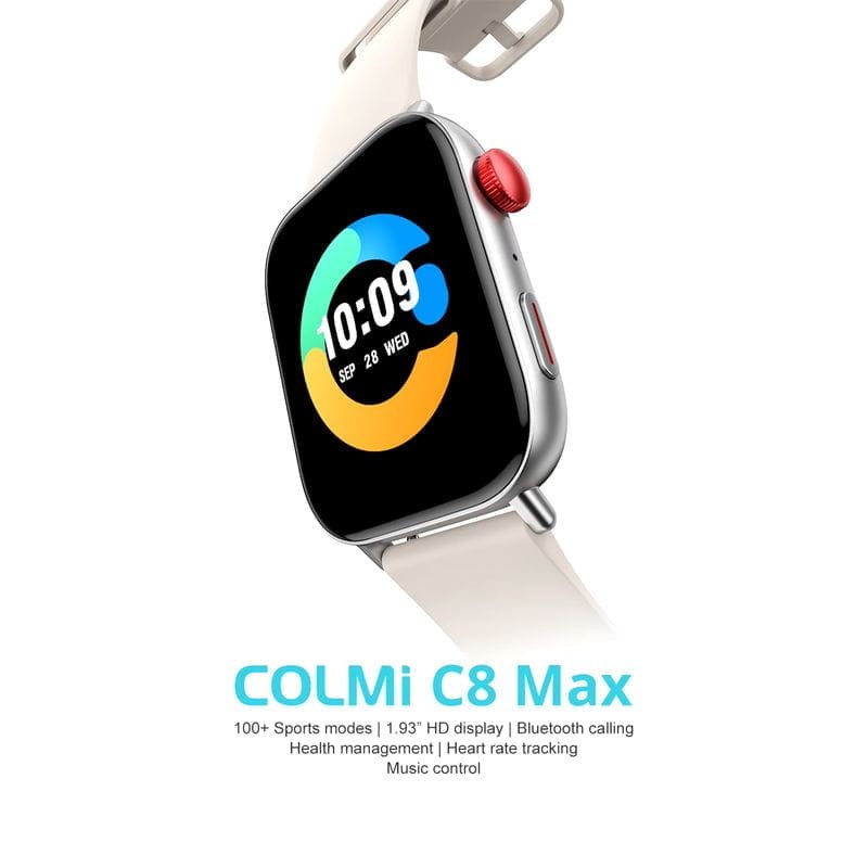 Colmi C8 MAX C SERIES Prata - Relógio inteligente - Item3