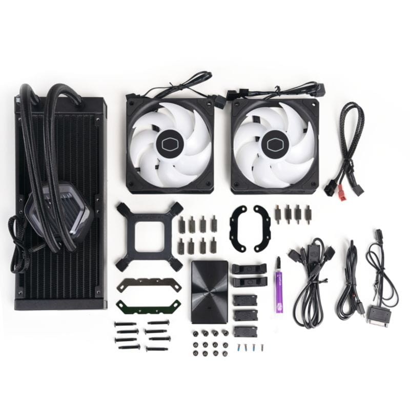 Cooler Master MasterLiquid 240 ATMOS Negro - Kit de refrigeración líquida - Ítem6