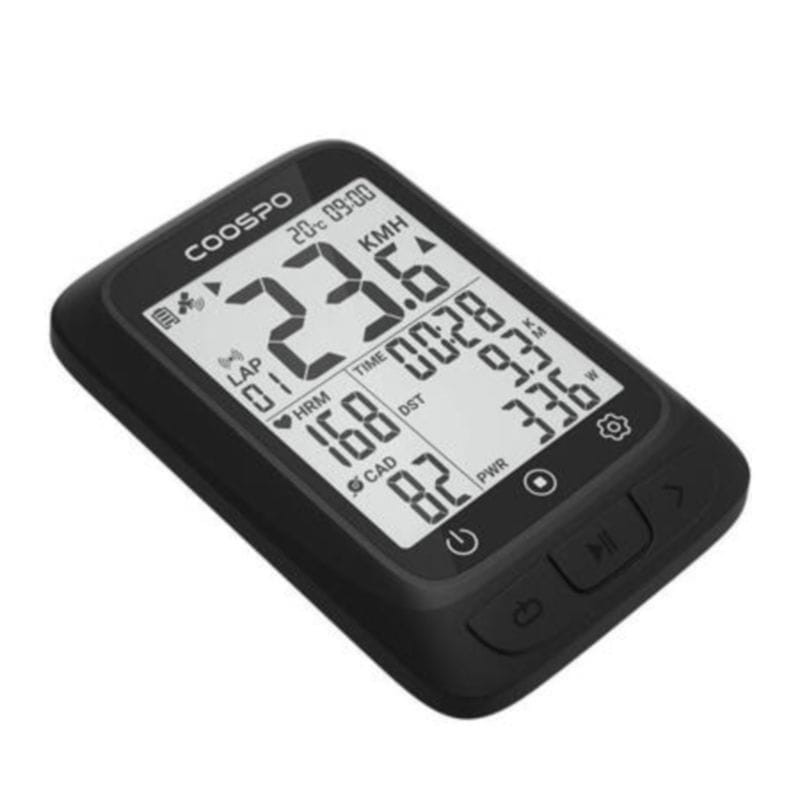 Coospo BC107 GPS+Beidou ANT+ Preto - Ciclocomputador - Item1