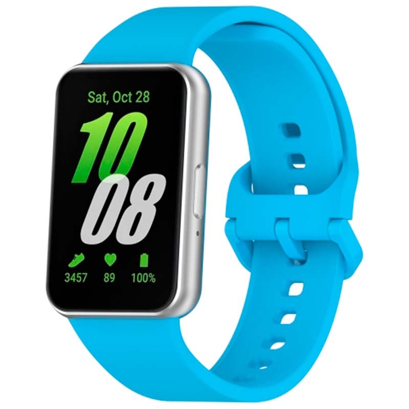 Correa de silicona azul claro para Samsung Galaxy Fit 3 - Ítem