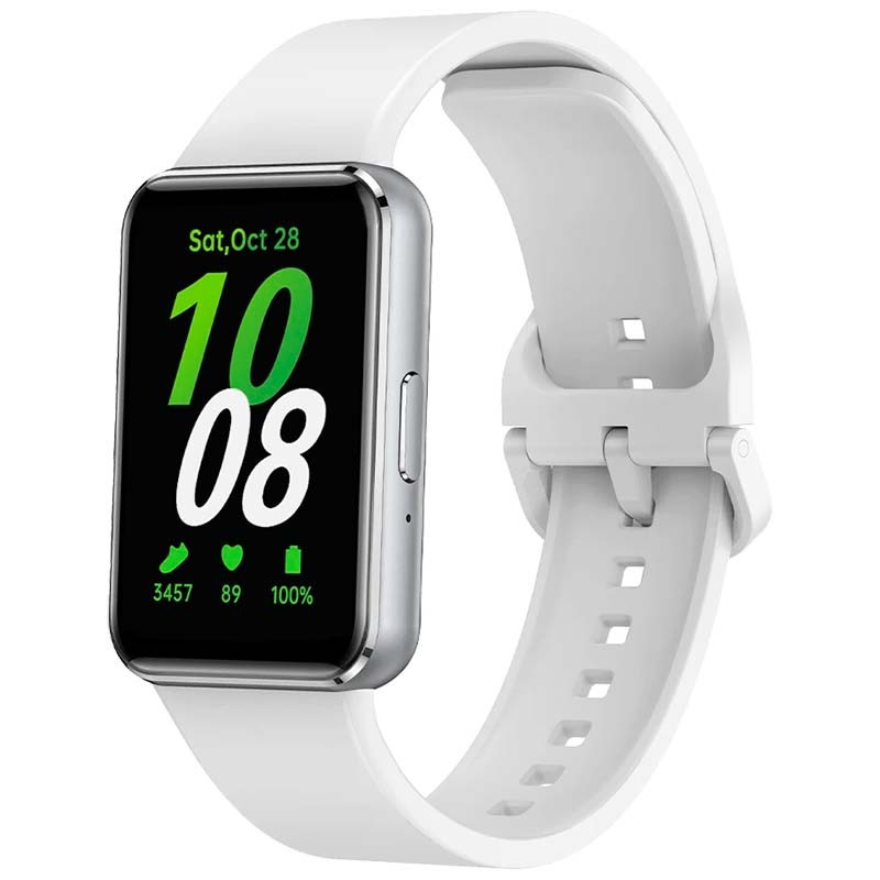 Correa de silicona blanca para Samsung Galaxy Fit 3 - Ítem