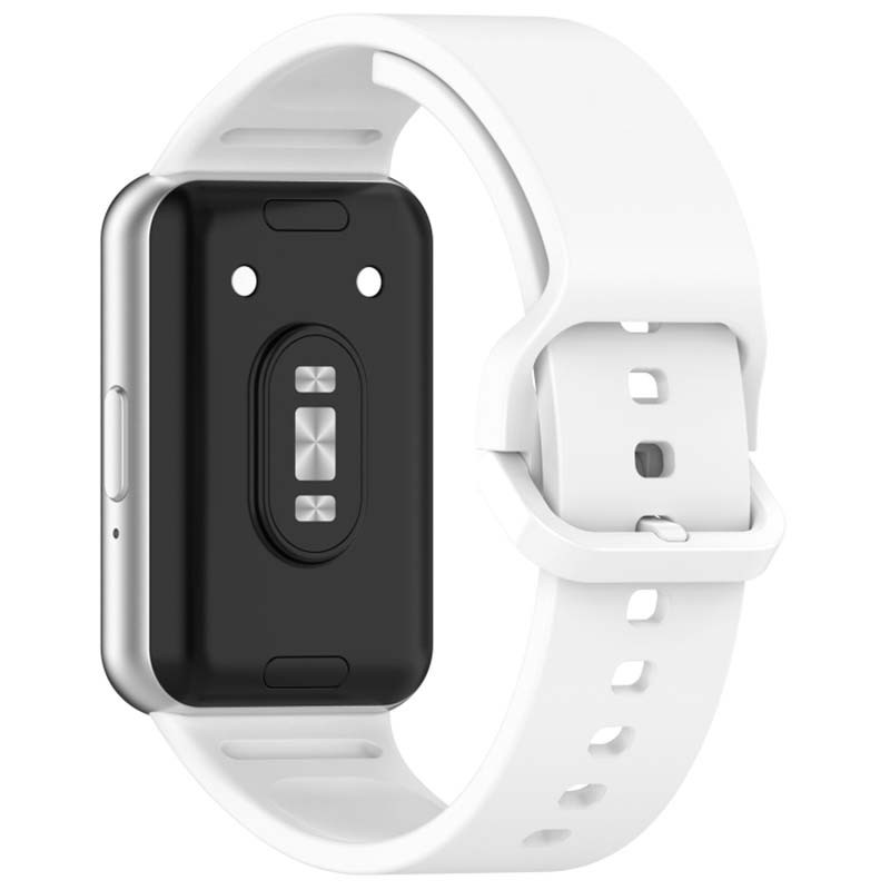 Correa de silicona blanca para Samsung Galaxy Fit 3 - Ítem1