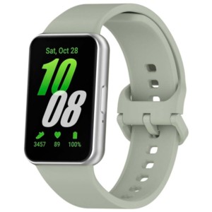 Correa de silicona gris para Samsung Galaxy Fit 3