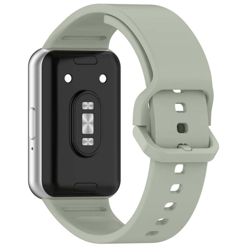 Bracelet en silicone gris pour Samsung Galaxy Fit 3 - Ítem1