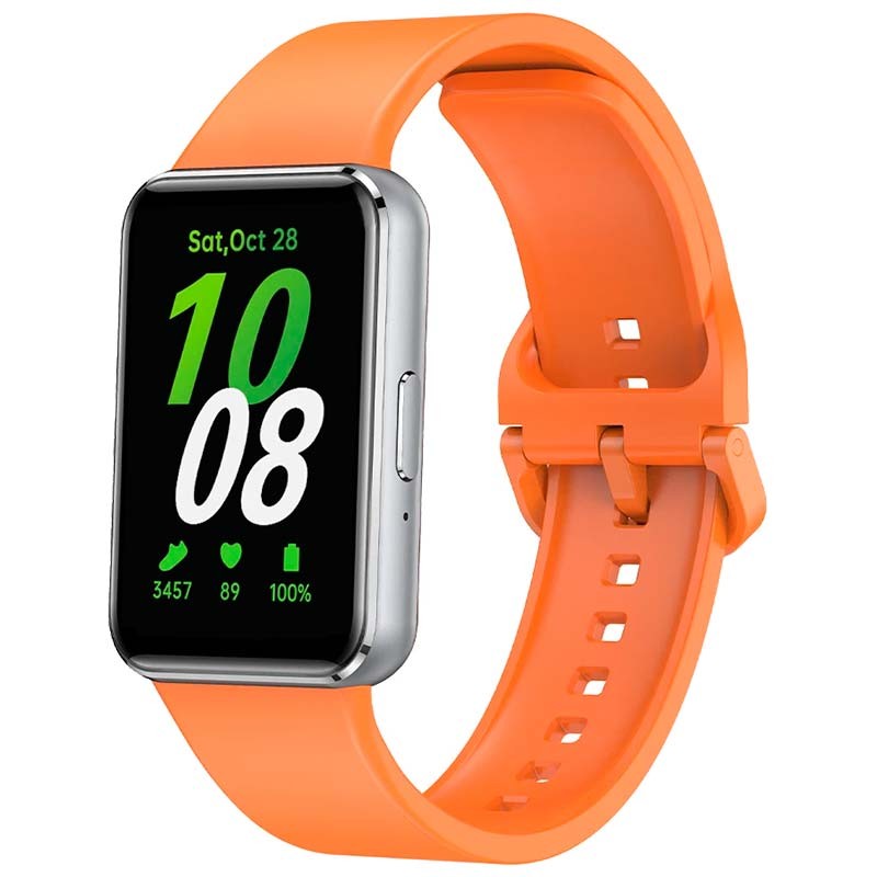 Correa de silicona naranja para Samsung Galaxy Fit 3 - Ítem