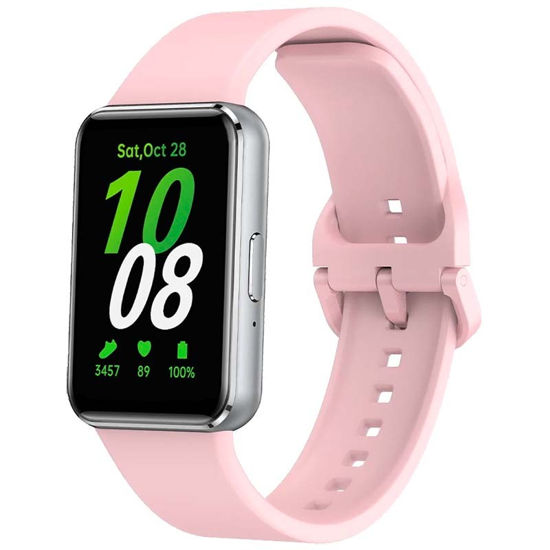 Correa de silicona rosa para Samsung Galaxy Fit 3 - Ítem