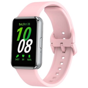 Correa de silicona rosa para Samsung Galaxy Fit 3