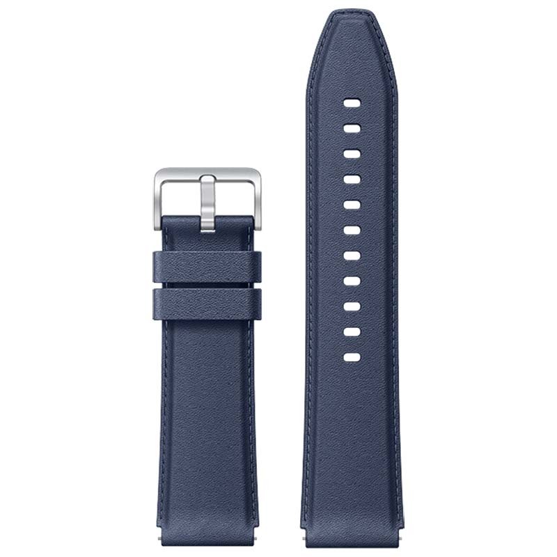  iPartsonline Correa de reloj de silicona compatible con Xiaomi  Watch S1 Active/S1/Mi Watch, Correa de repuesto de reloj transpirable de  0.866 in para negro y azul : Celulares y Accesorios